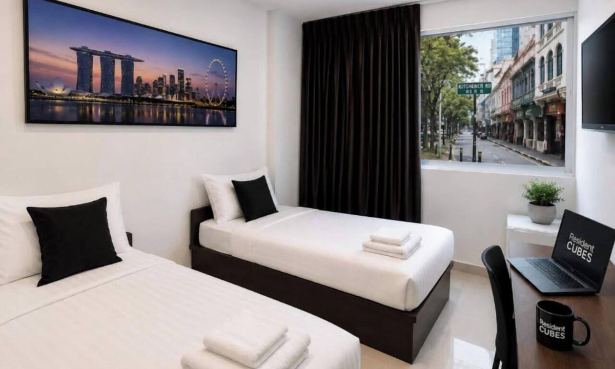 Lavender Hotel | Twin Standard Room @Covenient Farrer Hotel SG 2