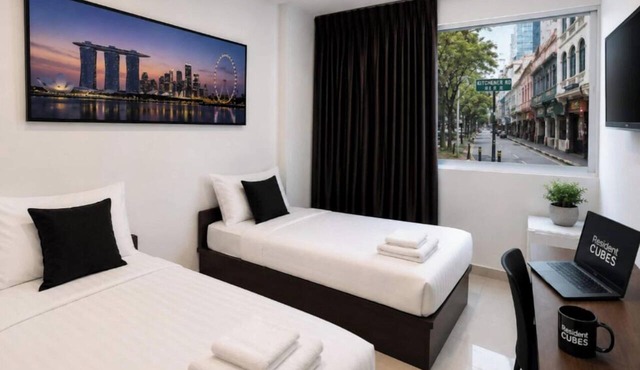 Twin Standard Room @Covenient Farrer Hotel SG 2 in Singapore