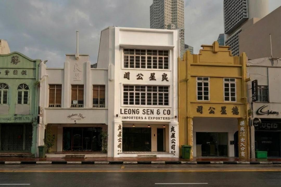 Photo of Buildings in Downtown Singapore