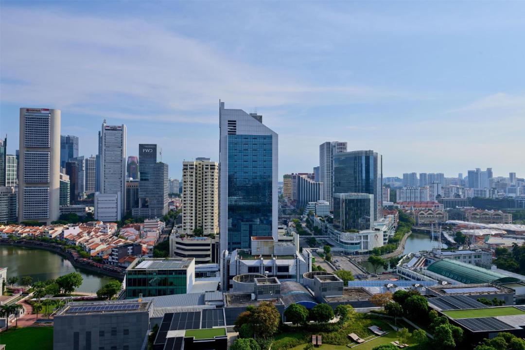Photo of Buildings in Downtown Singapore