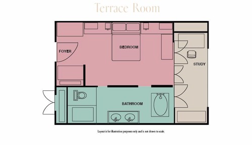 Deluxe Room, 1 King Bed, Terrace