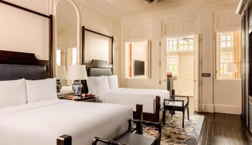 Courtyard Suite with Two Double Beds