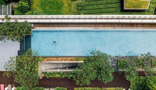 Luxury Club Room, Club Millésime Access, 1 King Bed, Pool View, High Floor