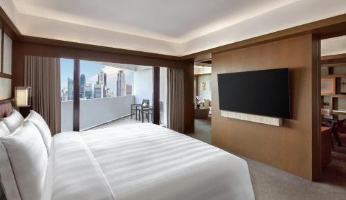 Panoramic Suite, Marina Bay View, Lounge Access, High Floor
