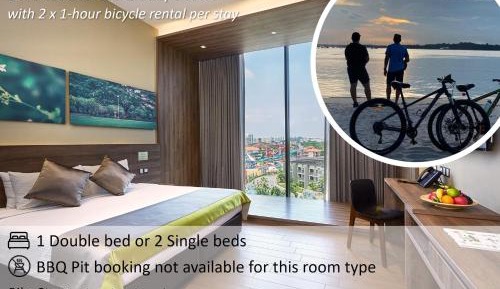 Double or Twin room with 2x 1 hour bike rental