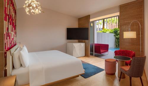 Away Room, 1 Super King Bed, Outdoor Plunge Pool, Terrace