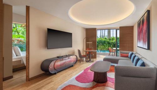 Away Suite, 1 Bedroom Suite, 1 Super King Bed, Terrace, Private Outdoor Pool