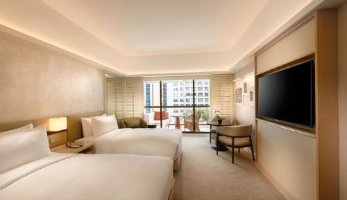 Twin Room with Balcony - Mobility Accessible