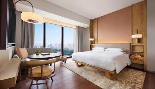 King Room with City View and Shower
