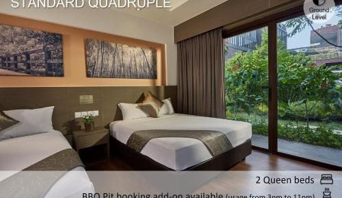 Standard Quadruple Room - Ground Level