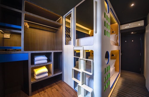Outram Hotel | CUBE Family Boutique Capsule Hotel