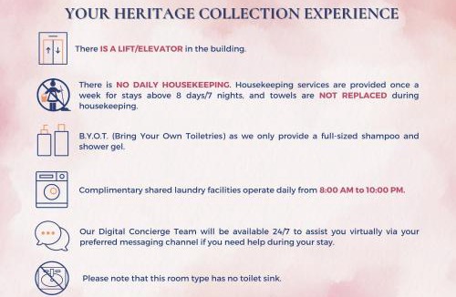 Downtown Singapore Apartment | Heritage Collection on Boat Quay - South Bridge Wing - Mobile App Check-In