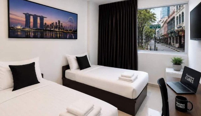 Twin Standard Room @Covenient Farrer Hotel SG​